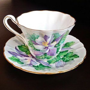 Vintage Royal Stafford Bone China Cup & Saucer Set